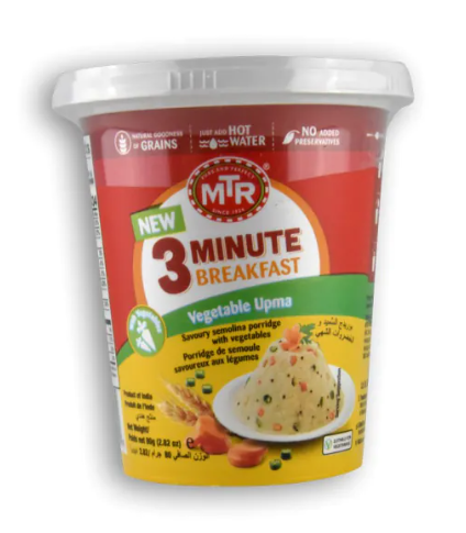 MTR 3 Minute Breakfast Vegetable Upma 2.82 OZ